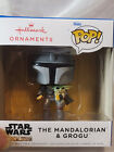 Star Wars Mandalorian & Grogu Funko Pop Znak rozpoznawczy Disney Choinka Ornament