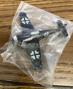 Vintage Diecast Military Plane Jet Aircraft DER GRUNE PUNKT- New Old Stock Black - Picture 1 of 2