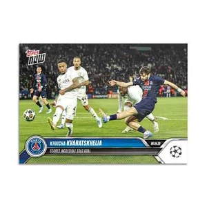 Topps Now UCL 2024/25 - Card 138 - Khvicha Kvaratskhelia - Paris Saint-Germain - Bild 1 von 2