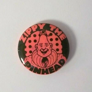 Vintage 1982 Rare Pin-back ''Zippy the Pinhead'' - Artist - Griffith - Picture 1 of 4