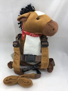Gold Bug Travel Bug Toddler Character 2-in-1 Safety Harness - Cowboy Horse