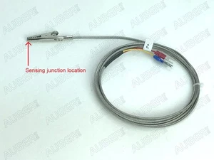 J Typ Thermoelement Temperatursonde mit Alligatorclipspitze, Pulverbeschichtungsofen - Bild 1 von 1