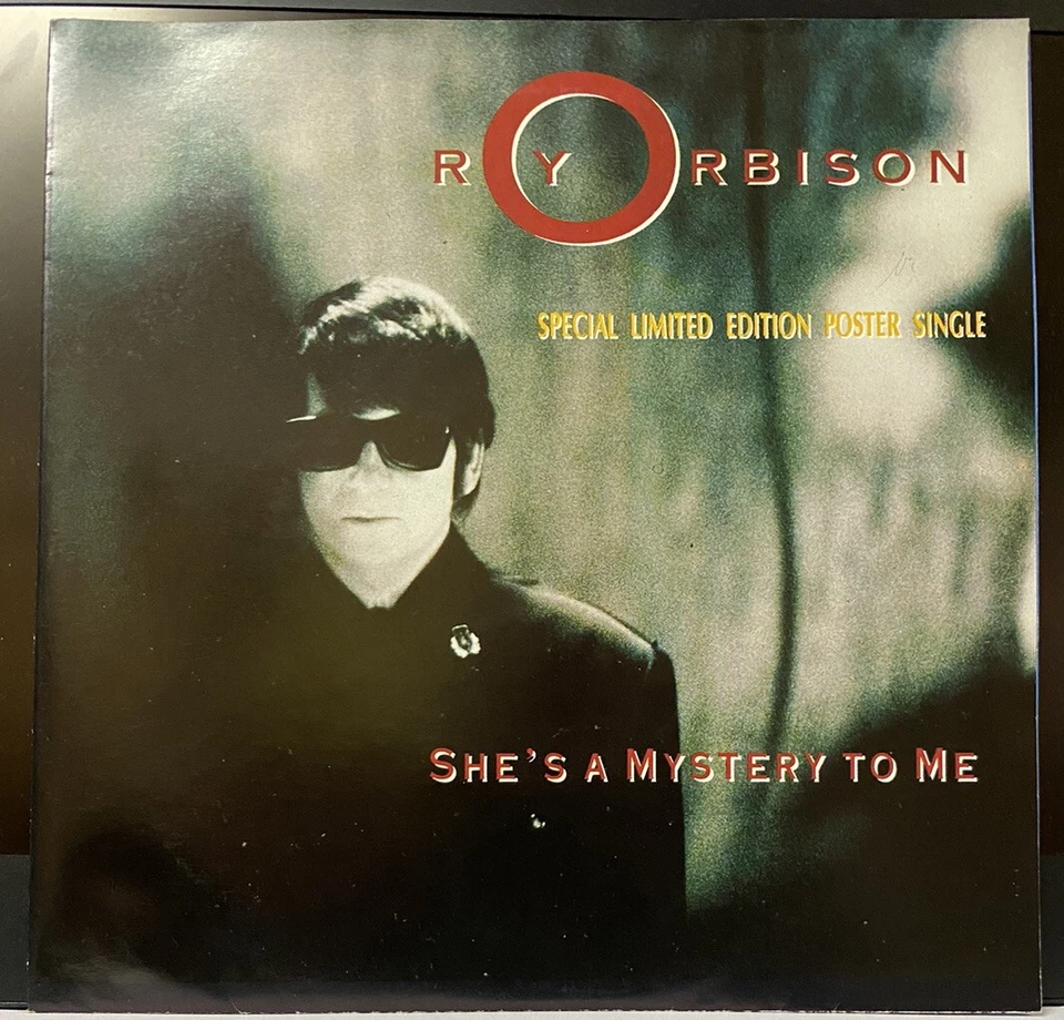 ROY ORBISON- SHE'S A MYSTERY TO ME VINYL 7"SINGLE POSTER PACK LTD ED. OZ - Image 1 of 2