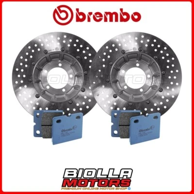 KIT PASTIGLIE + DISCHI BREMBO BMW R 100 S 1000 1980 ANTERIORE [08 - Fisso] 2x07B Foto 1 de 4