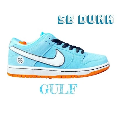 NUEVO SB Dunk Low Nike Skateboarding Gulf Porsche Azul Zapatos Hombres 6 Foto 1 de 4