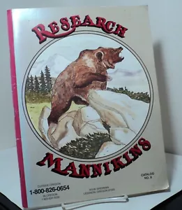 Research Mannikins - Catalog 8 - 1985 - Taxidermy forms and supplies - Imagen 1 de 2