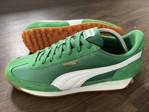 Zapatillas de deporte Puma Easy Rider de gamuza para terraza para hombre, verde/blanco - talla 9 - Imagen 1 de 12