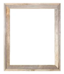 18x24–2" Wide Signature Reclaimed Rustic Barn Wood Open Frame No Glass Or Back - Picture 1 of 3