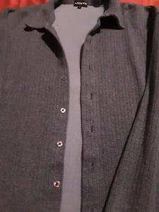 Adolfo Large Men's Long-sleeved Casual Shirt Jacket - Picture 1 of 5
