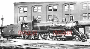 OFF705 RP 1935/80er WABASH RAILROAD 2-6-2 LOK #2020 CHICAGO  - Bild 1 von 1