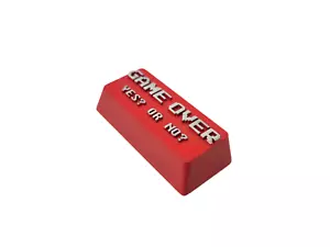 Games Over 2.25u Metal Keycap for Mechanical Keyboards - Picture 1 of 3