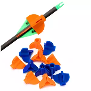 Arrow Fletching Protective Cover Archery Arrow Vane Protect Tool Bow Hunting - Picture 1 of 14