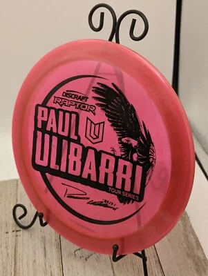 New Paul Ulibarri 2021 Tour Series Raptor Driver Disc Golf Disc 173-174 Grams  - Image 1 of 4