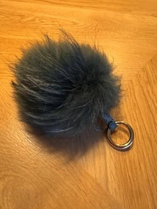 Schlüsselanhänger „Puschel“, smaragdgrün - Bild 1 von 1