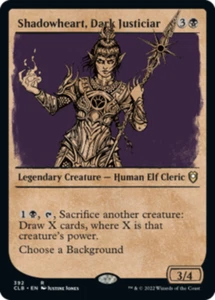 [4x] Shadowheart, Dark Justiciar - Showcase Near Mint, English Commander Legends - Picture 1 of 1