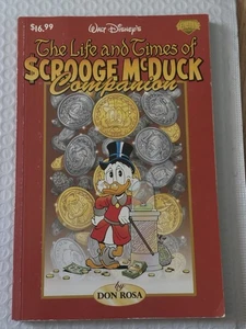 The Life and Times of Scrooge McDuck Companion Walt Disney Some Wear - Foto 1 di 3