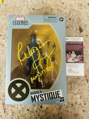 Marvel Legends Series 2020 Marvel’s Mystique autografiado por Rebecca Romijn JSA Foto 1 de 2