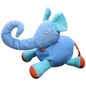 IKEA Blauer Elefant, BARNSLIG Kuscheltier 30cm Gebraucht Elefant - Bild 1 von 8