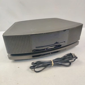 Sistema de música Bose Wave IV reproductor de CD AM/FM radio 417788 con pedestal - DAÑADO - Imagen 1 de 6