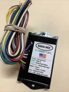 INTERMITENTE 2 SALIDAS PARA LED OEM VEHÍCULO PARADA/COLA 7 PATRONES DE FLASH ESTADO SÓLIDO - Imagen 1 de 3