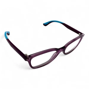 Occhiali da vista Ray-Ban Jr RB1586 3776 viola cristallo/blu 47-16-130 SOLO MONTATURE 1586 - Foto 1 di 20
