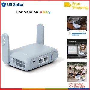 Tragbarer Reise Router Beryl AX Wi-Fi 6 Dual-Band VPN Gigabit Ethernet - Bild 1 von 8