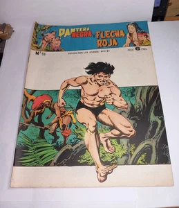 SCHWARZER PANTHER UND ROTER PFEIL NR. 93 von 1958 komplett SEHR GUTER ZUSTAND in SPANISCH - Bild 1 von 2