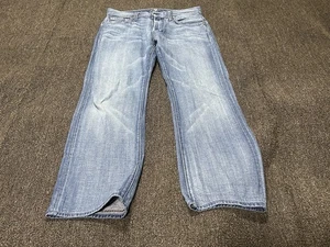 7 For All Mankind Austyn Herren Jeans 31x30 Blau Straight Leg Denim - Bild 1 von 16