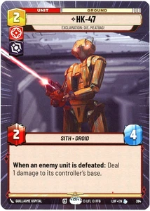 HK-47 (Hyperspace) - 394 - Legends of the Force - Star Wars Unlimited - Picture 1 of 1