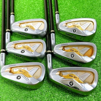 HONMA BERES IS-02 Iron Set 6-PW-GW 6pcs Carbon Shaft Regular RH Japan Golf Club - Image 1 of 4