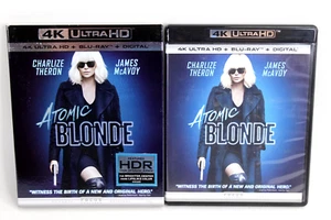 Atomic Blonde 4K Ultra HD Blu-Ray Set with Slip Cover Charlize Theron - Picture 1 of 14
