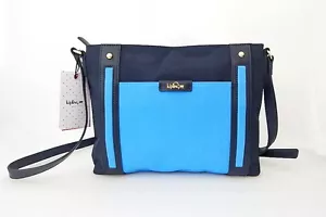 NWT Kipling Abbey Crossbody Handbag Blue Mix - Picture 1 of 11