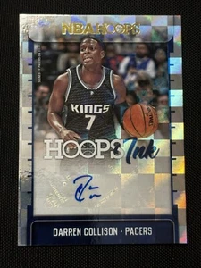 🏀 DARREN COLLISON AUTO 2017-18 HOOPS INK AUTOGRAPH #HI-DCL INDIANA PACERS - Picture 1 of 1