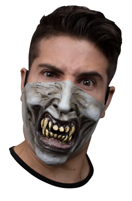 Ghoulish Productions Muzzle  Vampire Latex Face Mask Horror Halloween Cosplay - Image 1 of 4