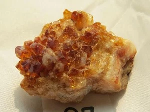 Grappolo Cristallo di Rocca Quarzo Marrone Birra Radice Terminata (87, B17) - Foto 1 di 4