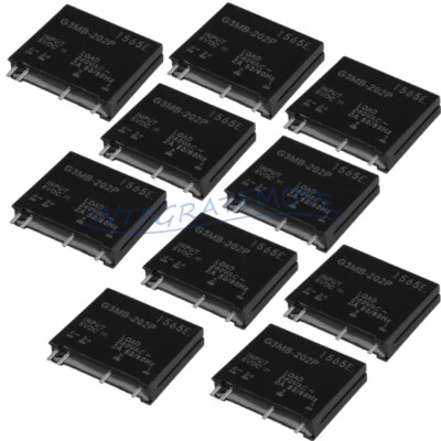 1-10PCS G3MB-202P Solid State Relay 5V DC-AC PCB SSR 5V DC Out 240V AC 2A Module - Bild 1 von 4