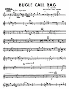 Bugle Call Rag Dixieland Combo/Jazz  Band Sheet Music - Picture 1 of 1