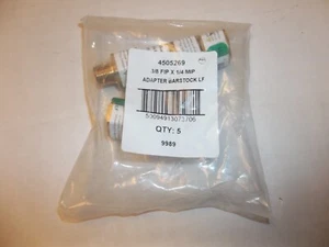 Adaptador NIP 3/8 FIP x 1/4 MIP Barstock LF 4505269 Bolsa de 5 - Imagen 1 de 2