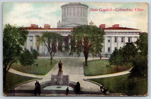 Landeshauptstadt Columbus Ohio OH DVB UM 1909 Postkarte  - Bild 1 von 2