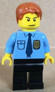 LEGO ® Minifigura City Polizist POLICE Cop Corbata azul oscuro 7494 - cty212 cty0212 - Imagen 1 de 2