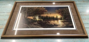 TERRY REDLIN CUSTOM FRAMED / MATTED “ Evening, Solitude” - Picture 1 of 10