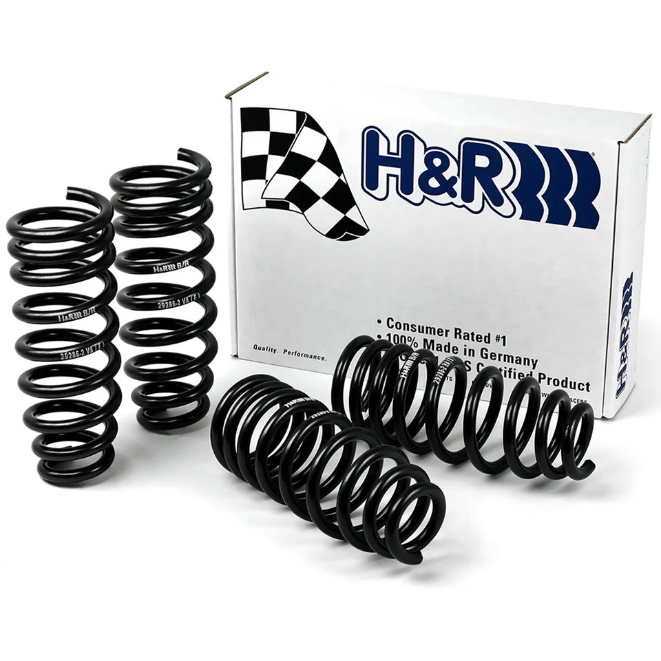 H&R 29286-1 Lowering Sport Front Rear Springs Kit for 2003-10 Porsche Cayenne S - Image 1 of 4
