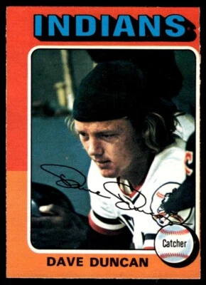 1975 O-Pee-Chee Dave Duncan Cleveland Indians #238 R111 - Image 1 of 2