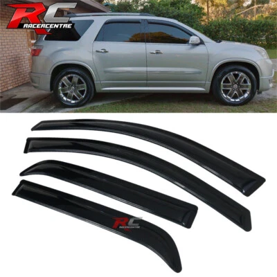 Fit 07-16 GMC Acadia 17-20 Acadia Limited 07-10 Saturn Outlook Window Visors 4PC Foto 1 de 4