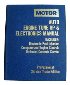 MOTOR Auto Eng. Tune Up & Elec. Manual - Prof. Service Trade Edition - #16205 - Imagen 1 de 6