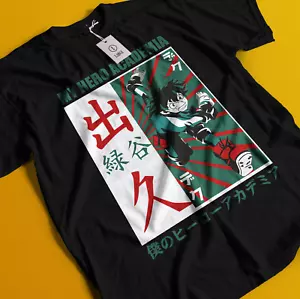 Deku T-Shirt My Hero Academia Bakugo Katsuki Tee Anime Midoriya Dabi Shoto Shirt - Picture 1 of 6