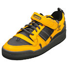 Adidas Forum 84 Camp Low Herren gelb schwarz modische Turnschuhe - 10 UK