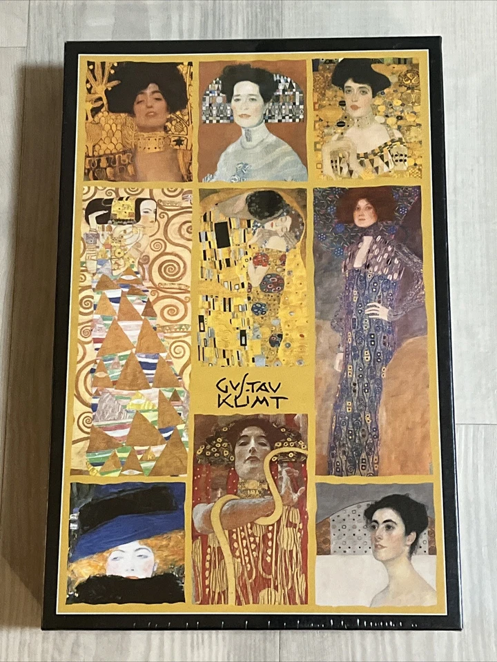 Gustav Klimt “Ladies” 1000 Piece Piatnik Austria Jigsaw Puzzle 26.5x 17.4 in NEW - Image 1 of 1