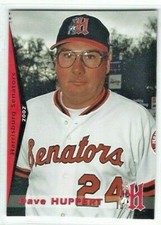2002 Harrisburg Senators (Double-A Montreal Expos) Dave Huppert