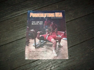 POWERLIFTING USA 1985 ARCIDI York Barbell WEIGHTLIFTING Bodybuilding STRONGMAN - Imagen 1 de 1
